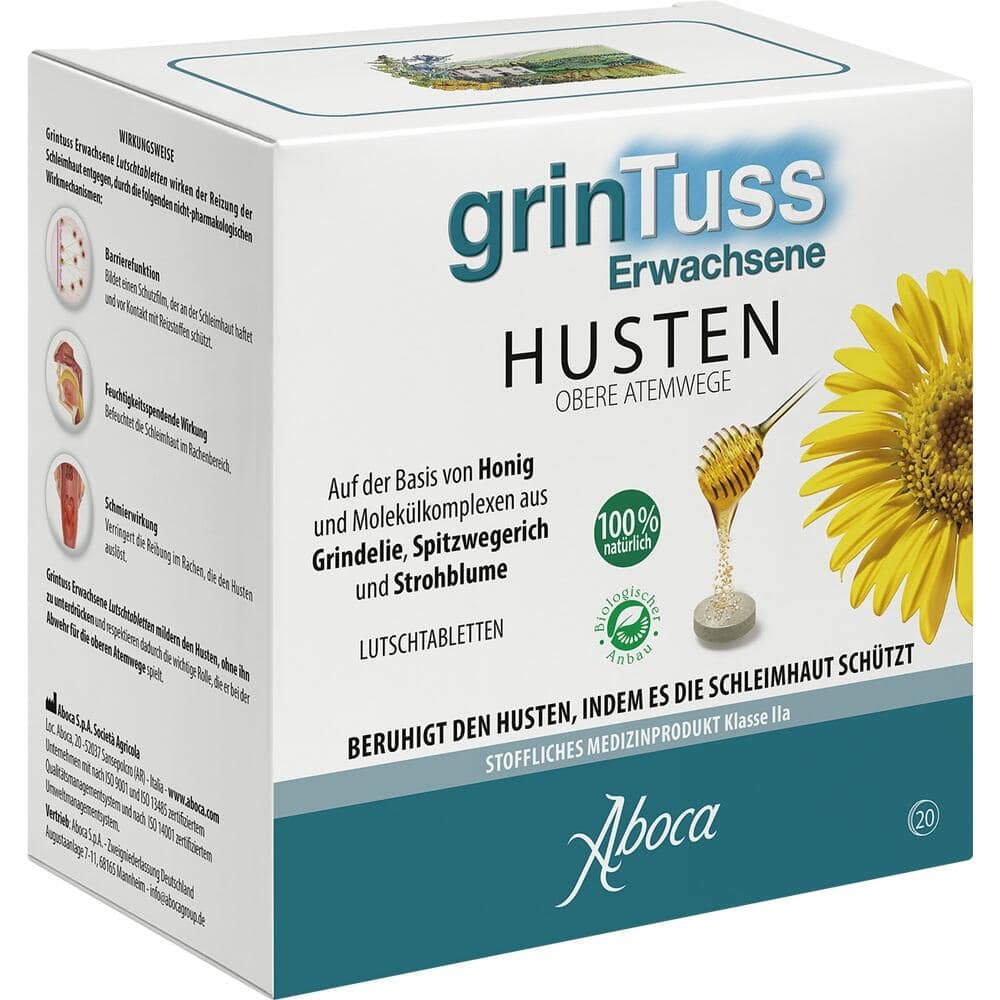 grinTuss HUSTEN Erwachsene  30 g Lutschtabletten