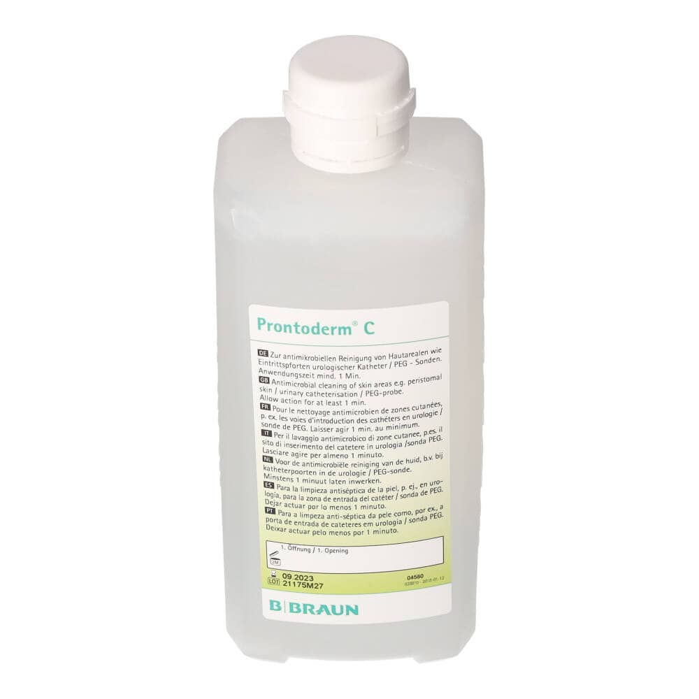 PRONTODERM C Hautreinigungslösung 500 ml Lösung