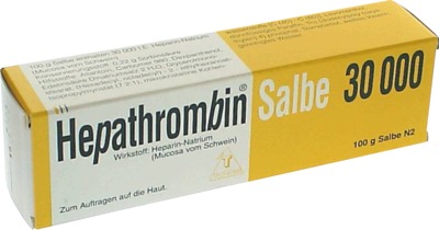Hepathrombin 30000 100 g Salbe