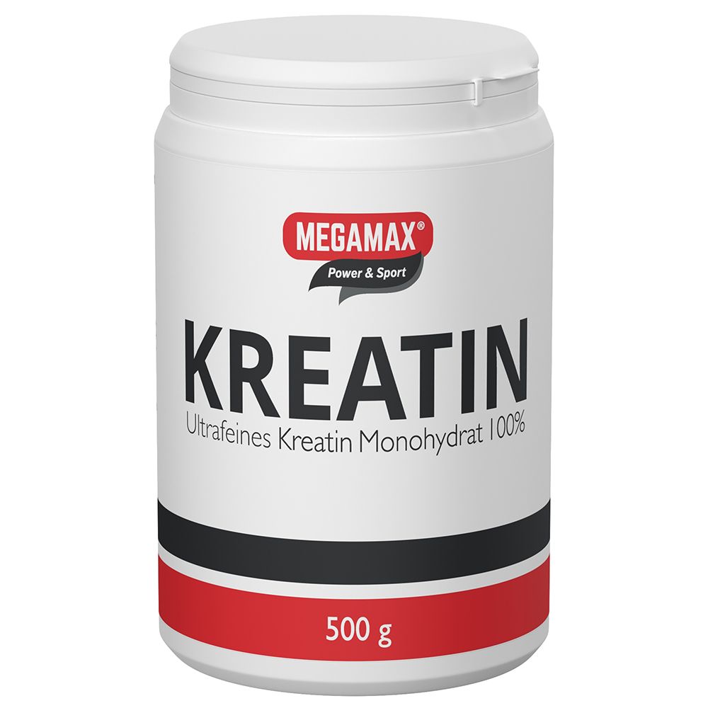 KREATIN MONOHYDRAT 100% Megamax Pulver 500 g Pulver