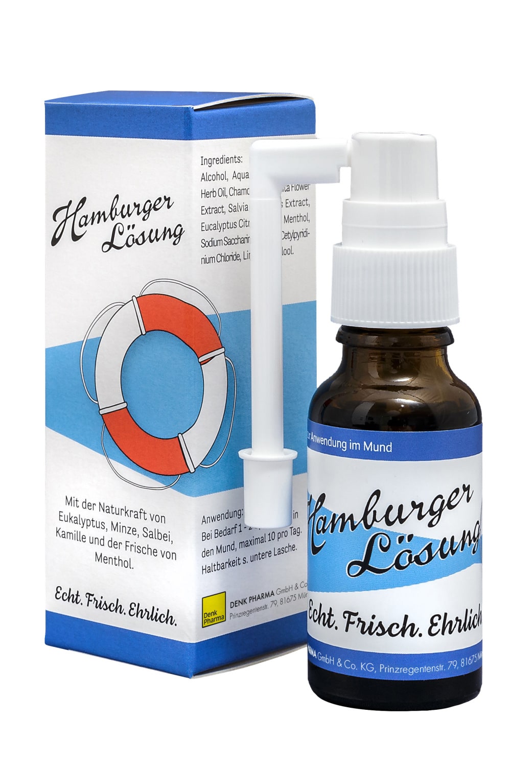 Hamburger Lösung Mundspray 20ml 20 ml Spray