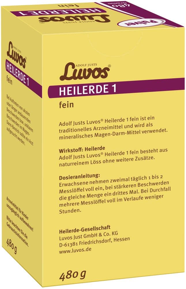 Luvos HEILERDE 1 fein 480 g Pulver