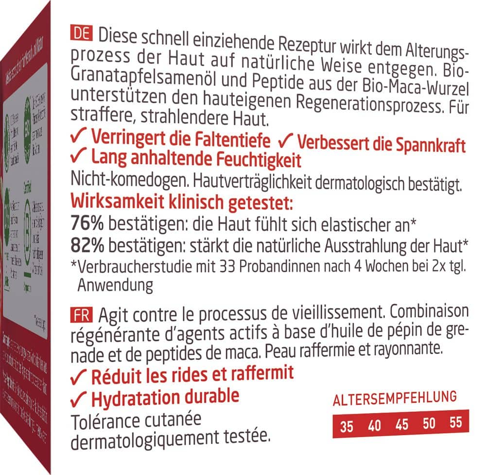 Weleda Straffende Tagespflege Granatapfel & Maca-Peptide 40 ml Tagescreme