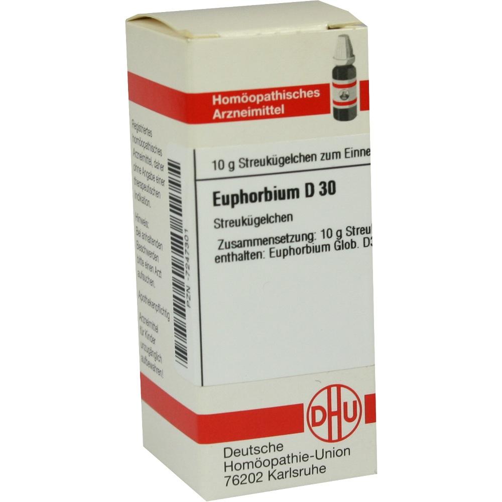 EUPHORBIUM D 30 Globuli 10 g Globuli