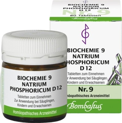 BIOCHEMIE 9 Natrium phosphoricum D 12 Tabletten 80 St Tabletten