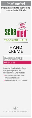 sebamed TROCKENE HAUT HAND CREME UREA 5% 75 ml Creme