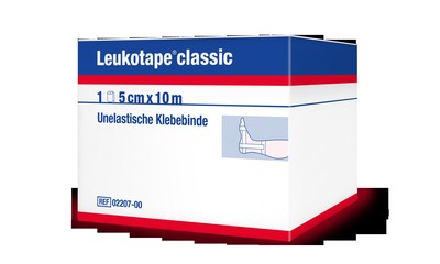 LEUKOTAPE Classic 5 cmx10 m weiß 1 St Verband
