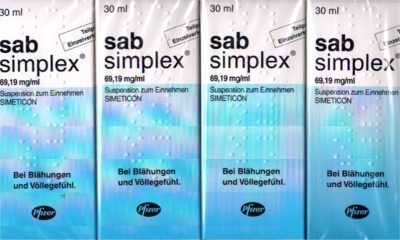 Sab simplex Suspension zum Einnehmen 4X30 ml Suspension zum Einnehmen