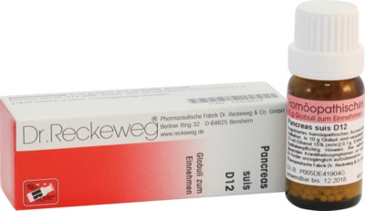 PANCREAS SUIS D 12 Globuli 10 g Globuli
