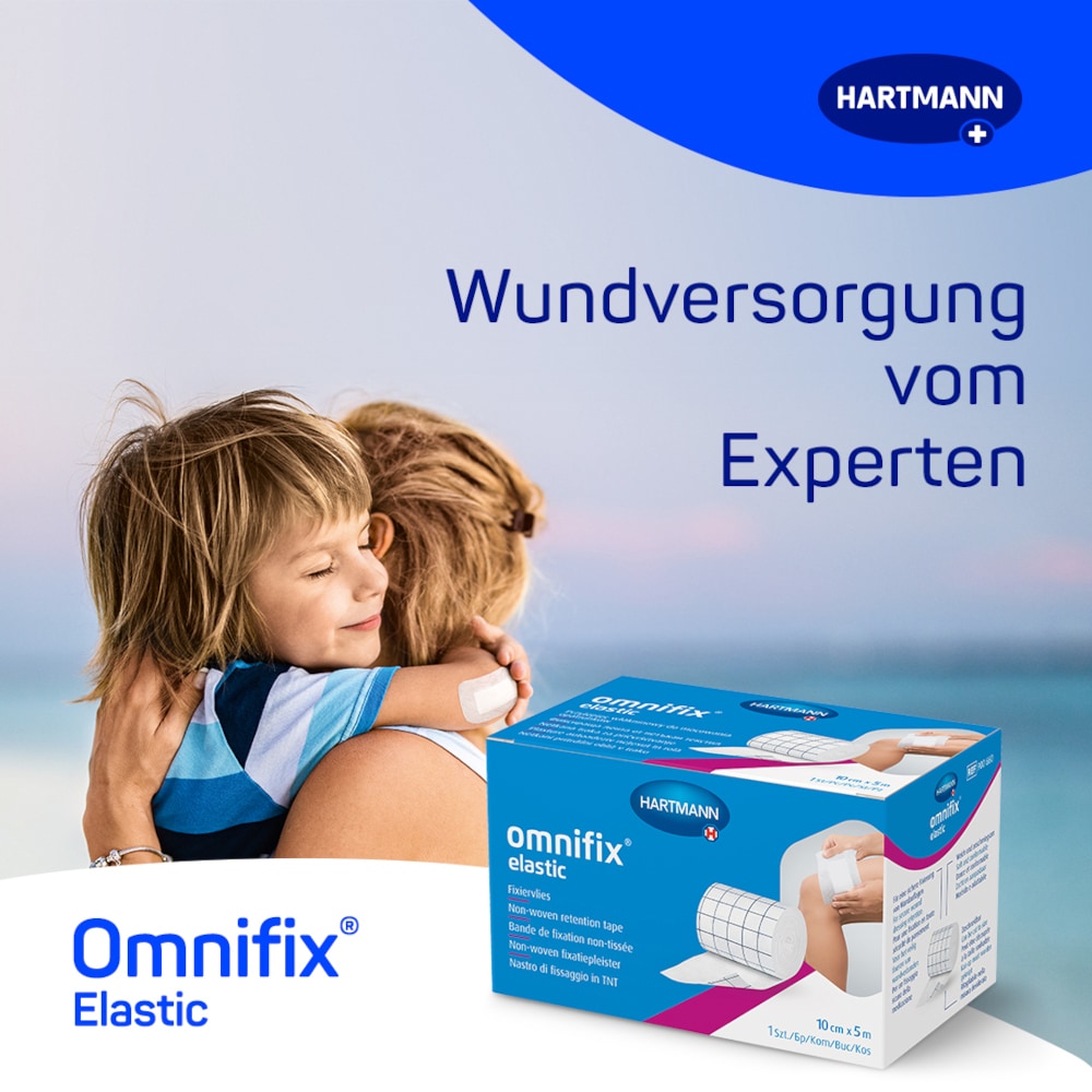 OMNIFIX elastic 5 cmx10 m Rolle 1 St Pflaster