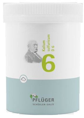 Schüßler-Salz Nr. 6 Kalium sulfuricum D6 250 g Pulver