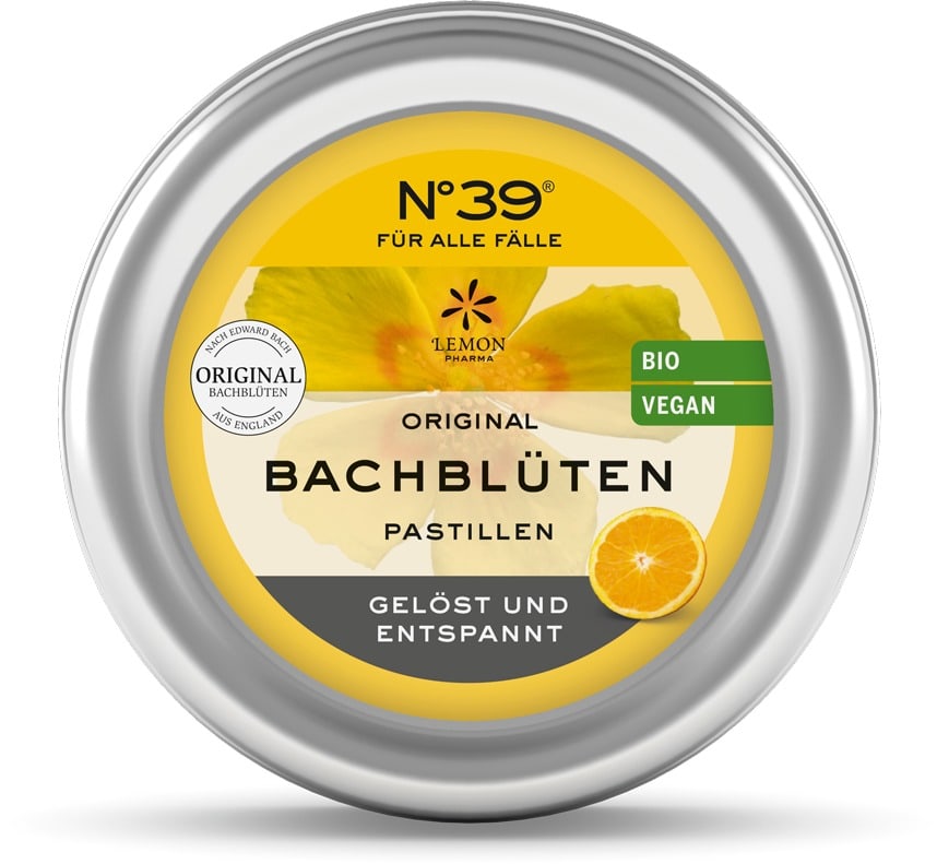 BACHBLÜTEN Nummer 39 FÜR ALLE FÄLLE Pastillen BIO 45 g Pastillen