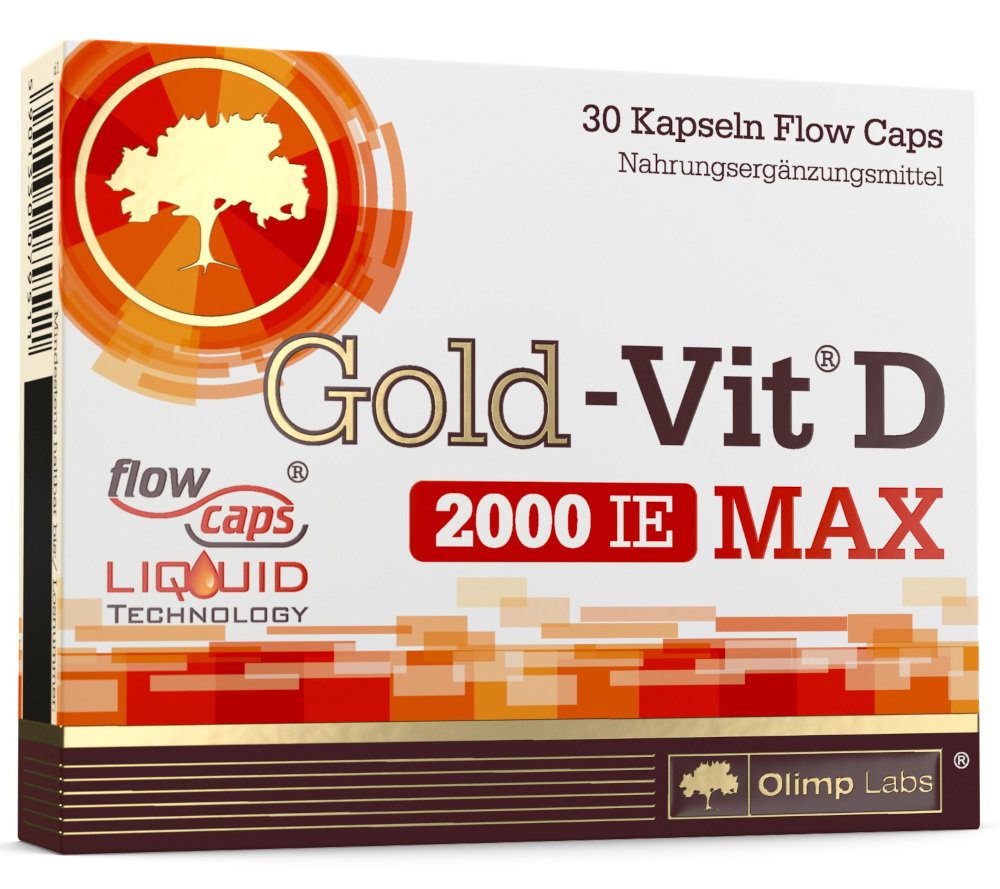 Olimp Labs Gold-Vit D 2000IE MAX 30 St Kapseln