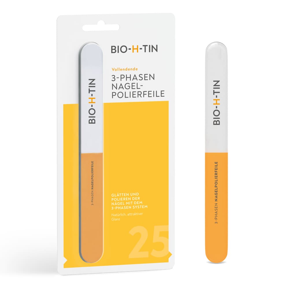 BIO-H-TIN 3-Phasen-Nagelpolierfeile 1 St