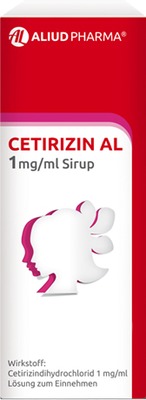 Cetirizin AL 1 mg/ml Sirup bei Heuschnupfen