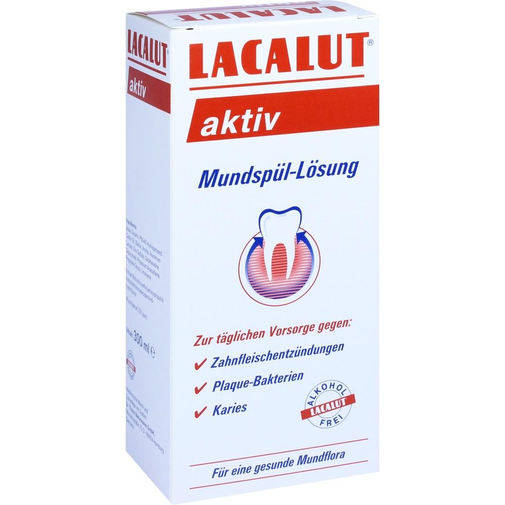 LACALUT aktiv Mundspül-Lösung 300 ml Lösung