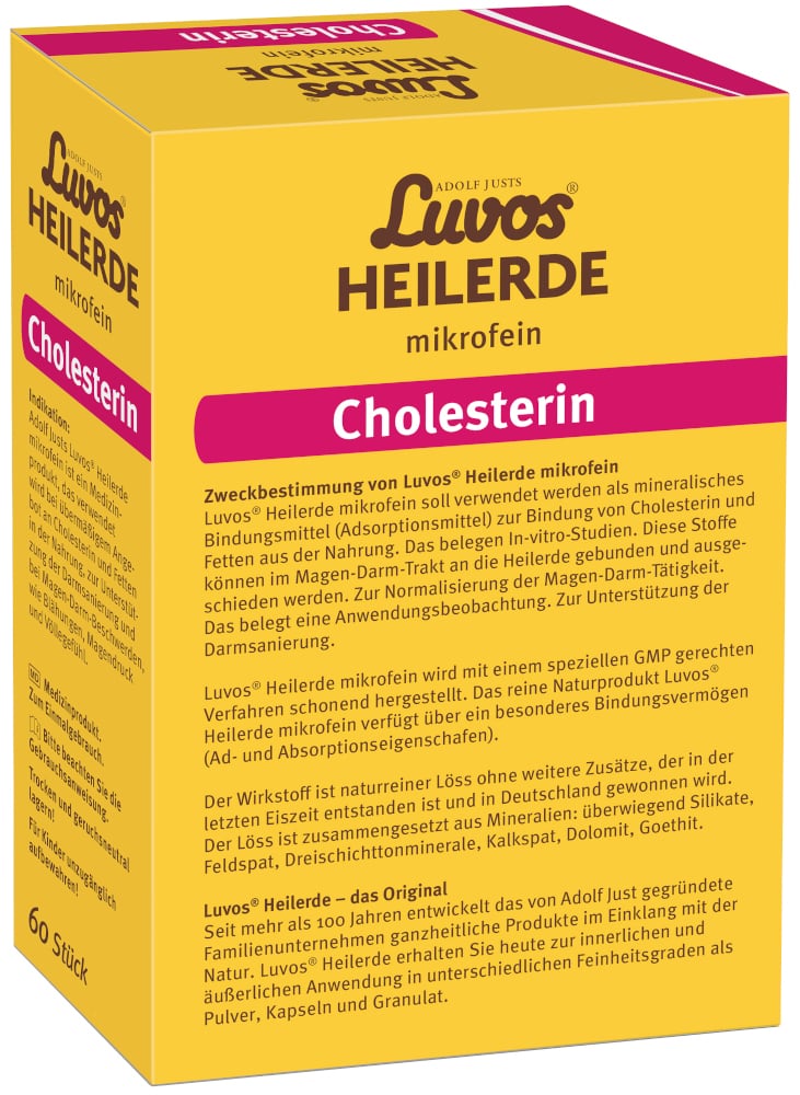 Luvos HEILERDE mikrofein  60 St Kapseln