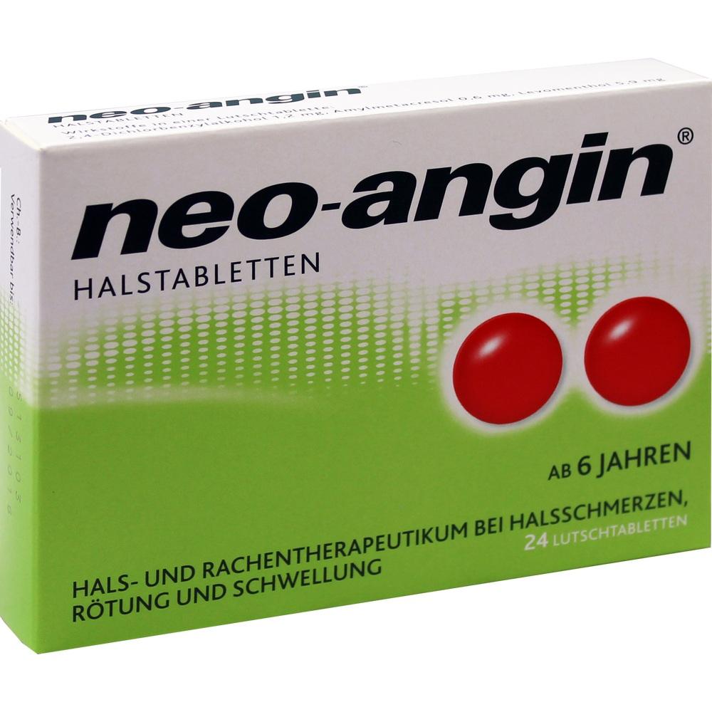 neo-angin HALSTABLETTEN 24 St Lutschtabletten