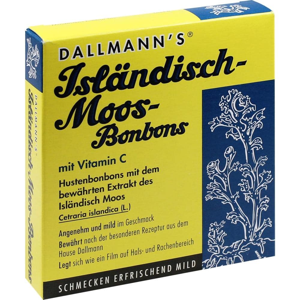 DALLMANN'S Isländisch Moos-Bonbons 20 St Bonbons