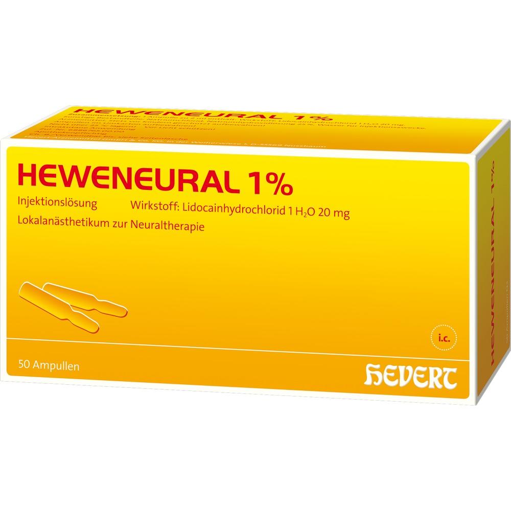 HEWENEURAL 1% Ampullen 50X2 ml Ampullen