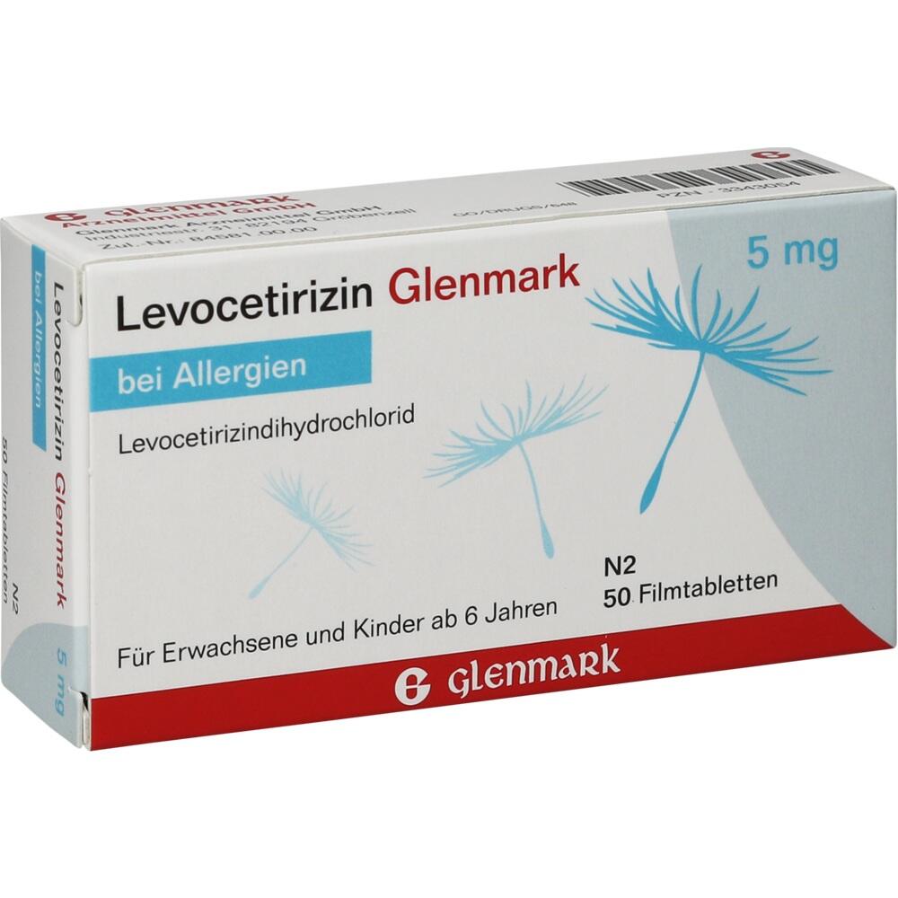 Levocetirizin Glenmark 50 St Filmtabletten