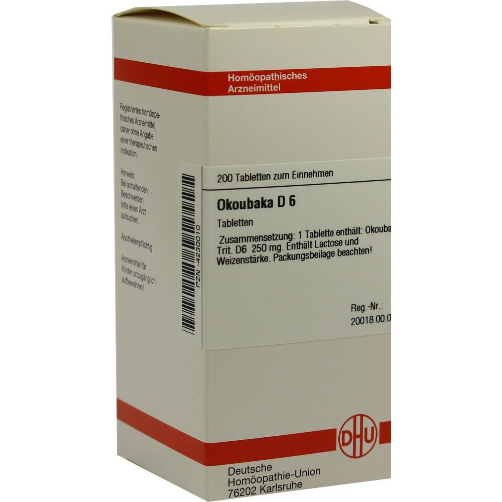 OKOUBAKA D 6 Tabletten 200 St Tabletten