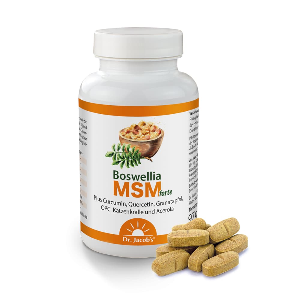 Dr. Jacob's Boswellia MSM forte Weihrauch Schwefel OPC