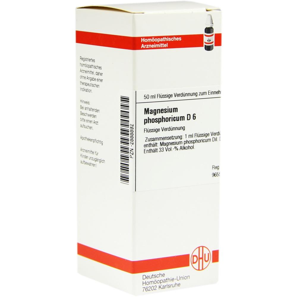 MAGNESIUM PHOSPHORICUM D 6 Dilution 50 ml Dilution