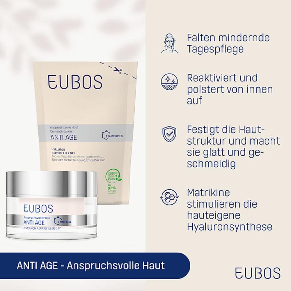 EUBOS ANTI AGE HYALURON REPAIR FILLER DAY 50 ml Creme
