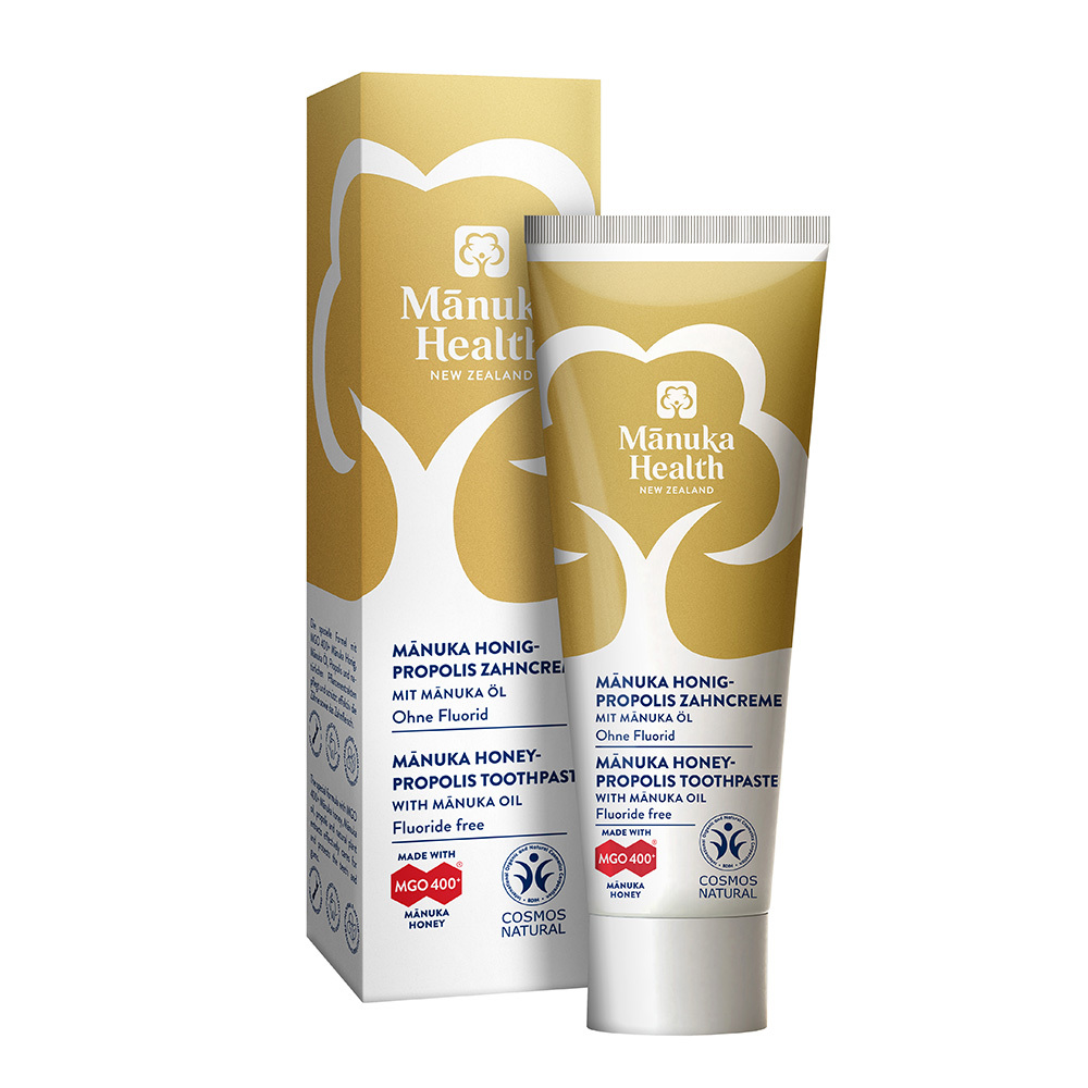 Manuka Health Honig-Propolis Zahncreme fluoridfrei  75 ml Zahncreme