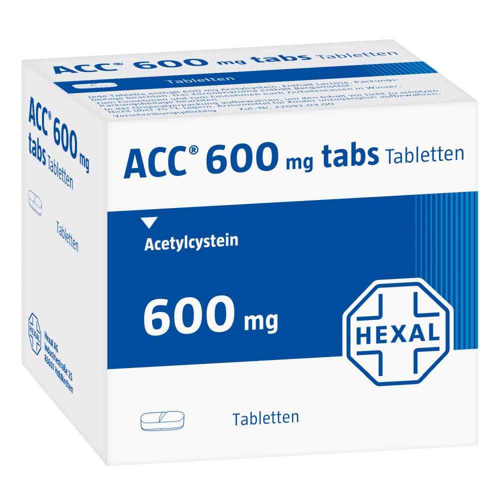 ACC 600mg tabs 100 St Tabletten