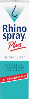 Rhinospray Plus Nasenspray bei Schnupfen 10 ml Dosierspray