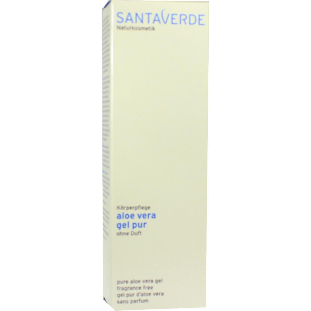 SANTA VERDE aloe vera gel pur ohne Duft 100 ml Gel