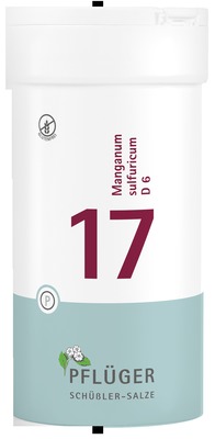 Schüßler-Salz Nr. 17 Manganum sulfuricum D6 400 St Tabletten