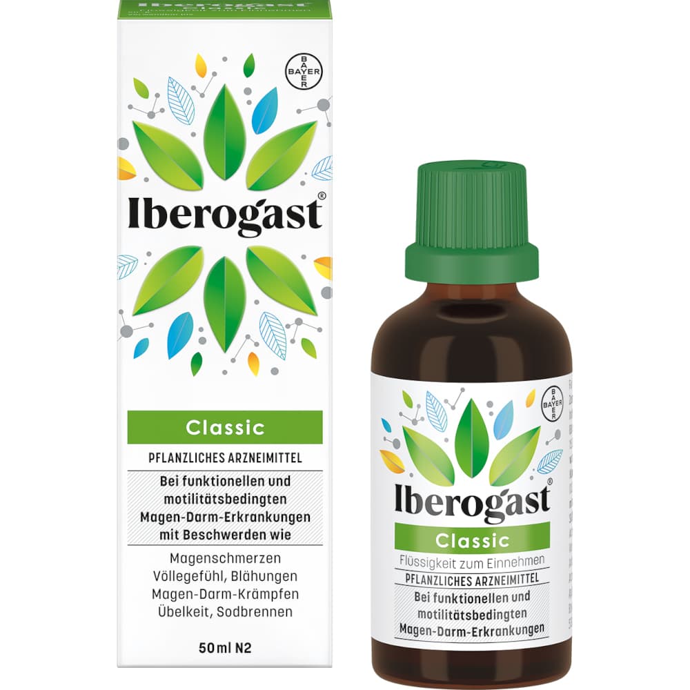 Iberogast Classic 50 ml Flüssigkeit zum Einnehmen