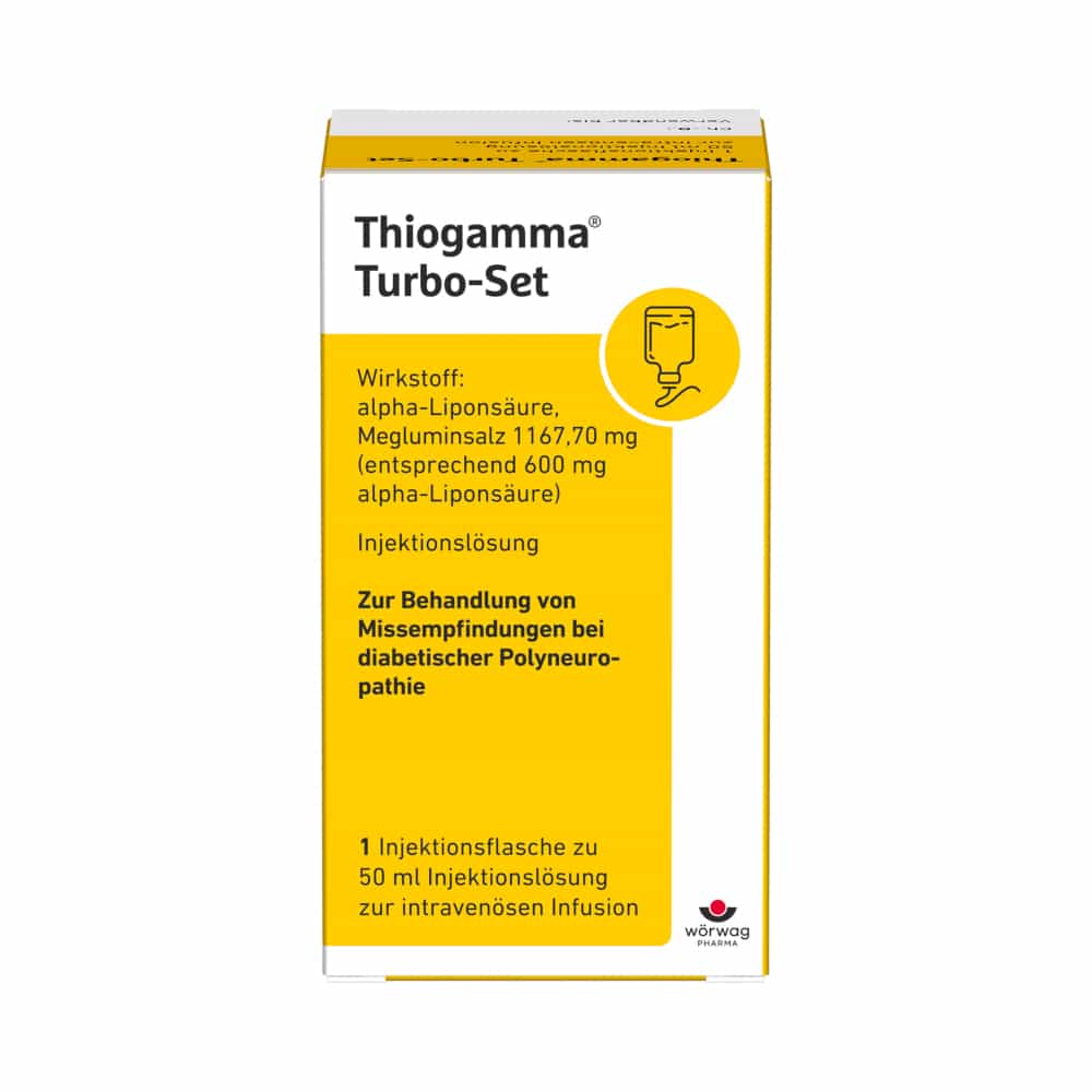 THIOGAMMA Turbo Set Pur Injektionsflaschen 50 ml Injektionsflaschen
