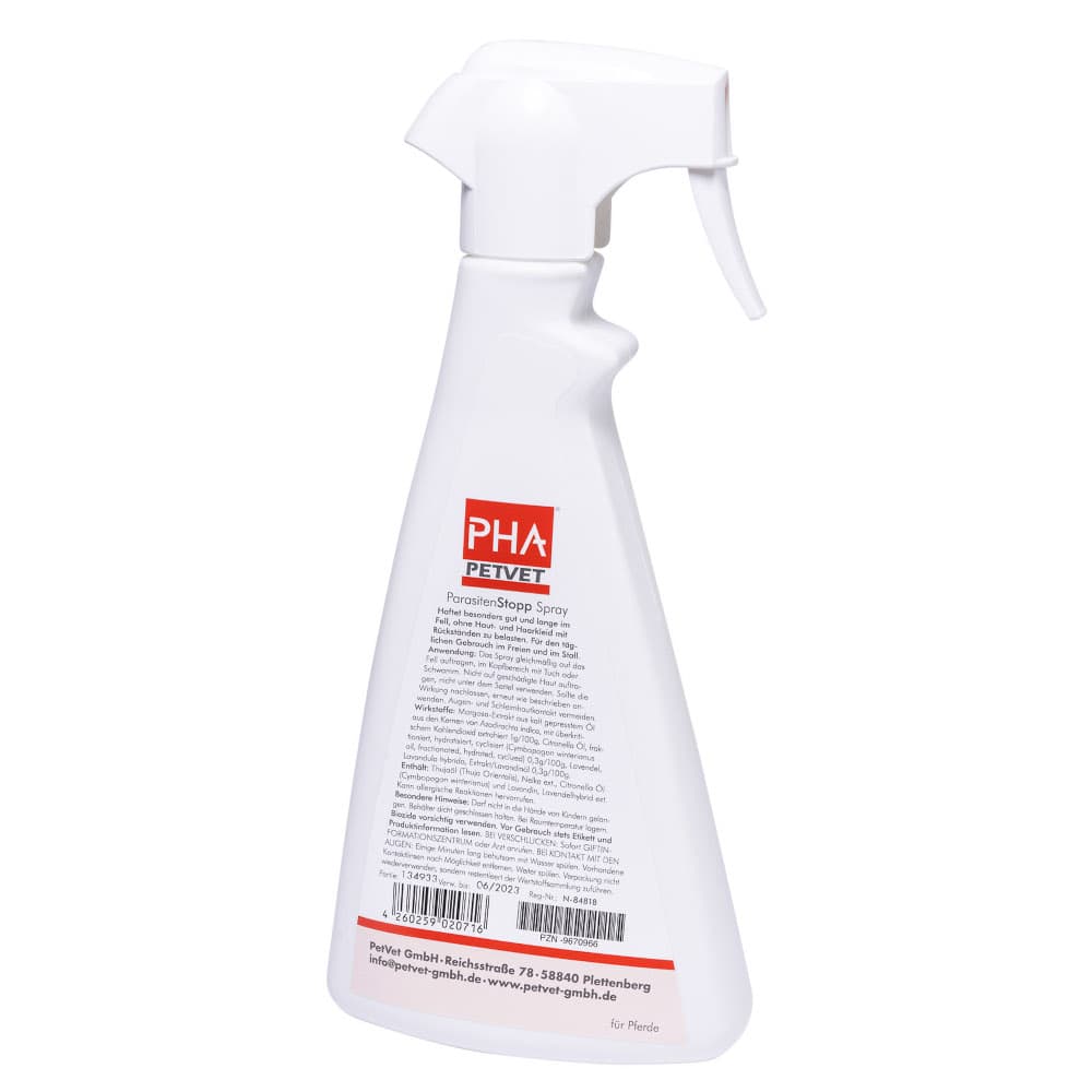 PHA ParasitenStopp Spray für Pferde 500 ml Spray
