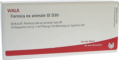 Formica ex animale Gl D30 Ampullen 10X1 ml Ampullen
