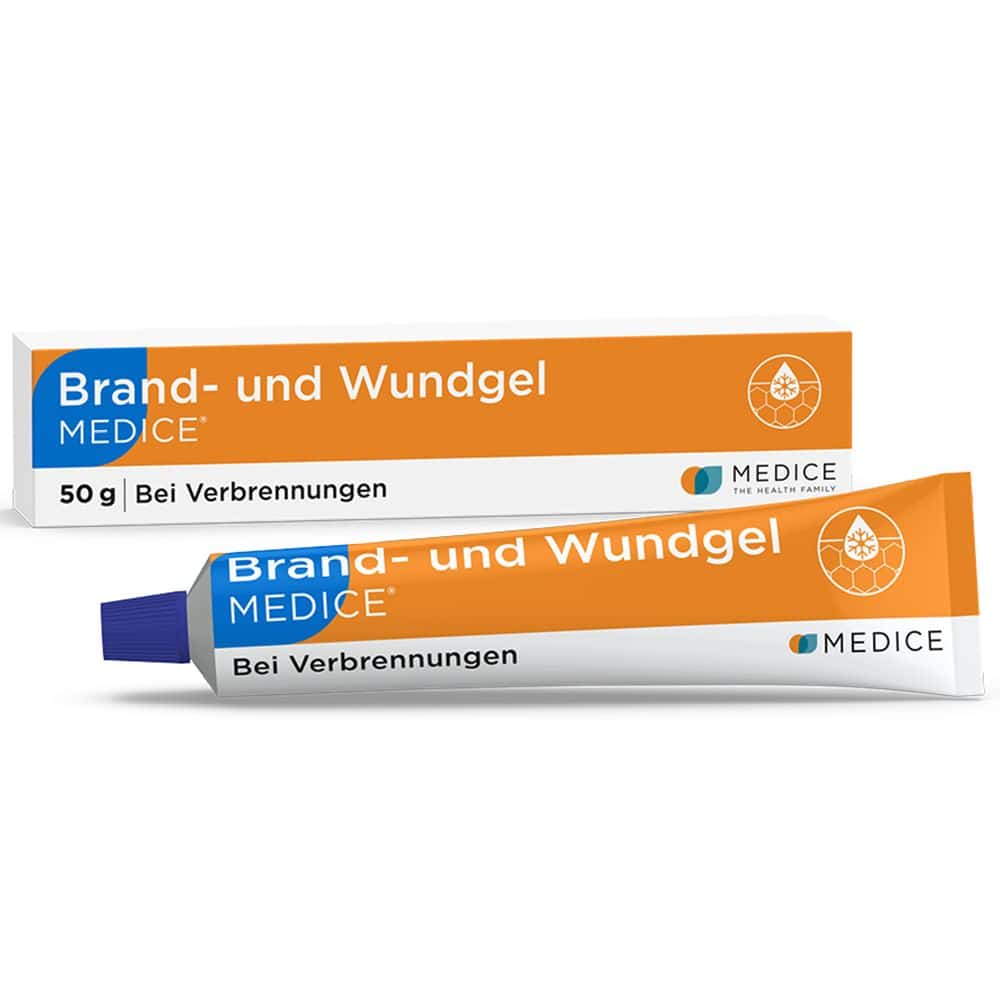 Brand und Wundgel Medice bei Verbrennungen & Sonnenbrand 50 g Gel