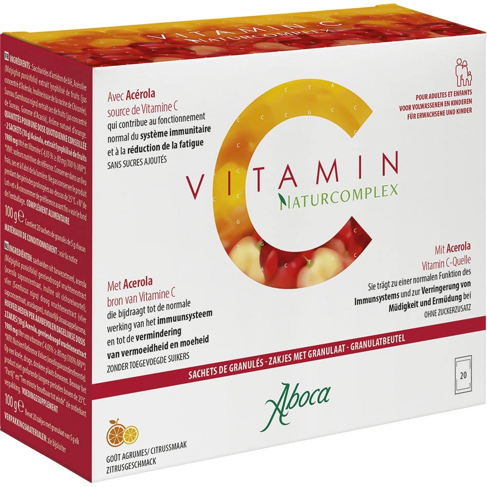 VITAMIN C NATURCOMPLEX 20X5 g Granulat