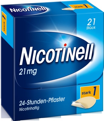 NICOTINELL 21mg/24 Stunden 21 St Pflaster transdermal