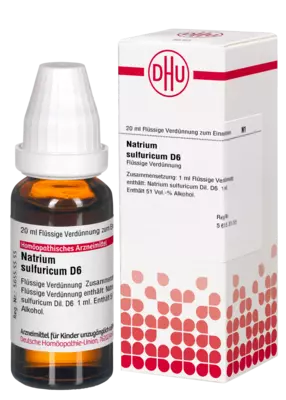 NATRIUM SULFURICUM D 6 Dilution 20 ml Dilution