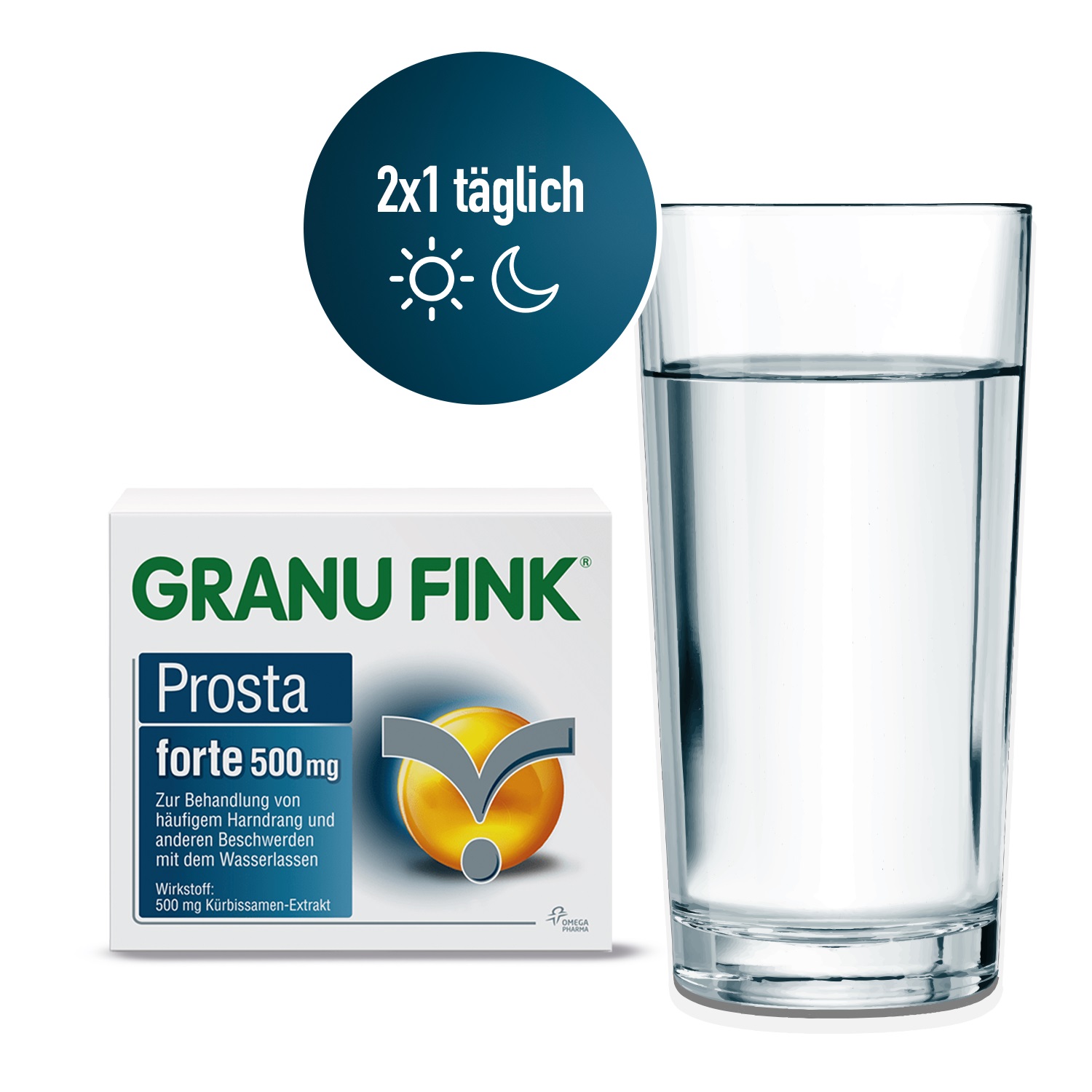 GRANU FINK Prosta forte 500mg 40 St Hartkapseln