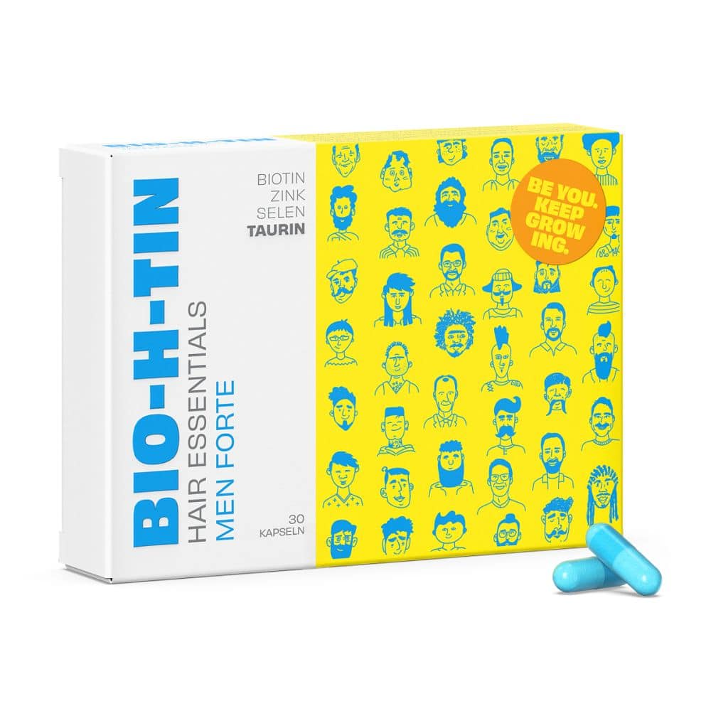 BIO-H-TIN HAIR ESSENTIALS MEN FORTE 30 St Kapseln