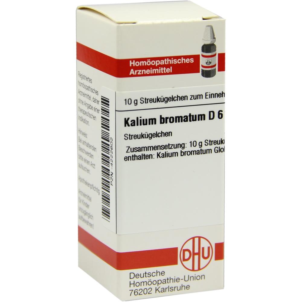 KALIUM BROMATUM D 6 Globuli 10 g Globuli