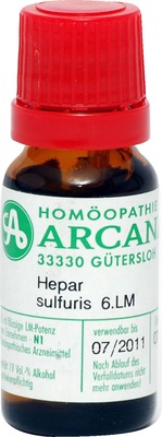 HEPAR SULFURIS LM 6 Dilution 10 ml Dilution