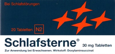 Schlafsterne 30mg 20 St Tabletten