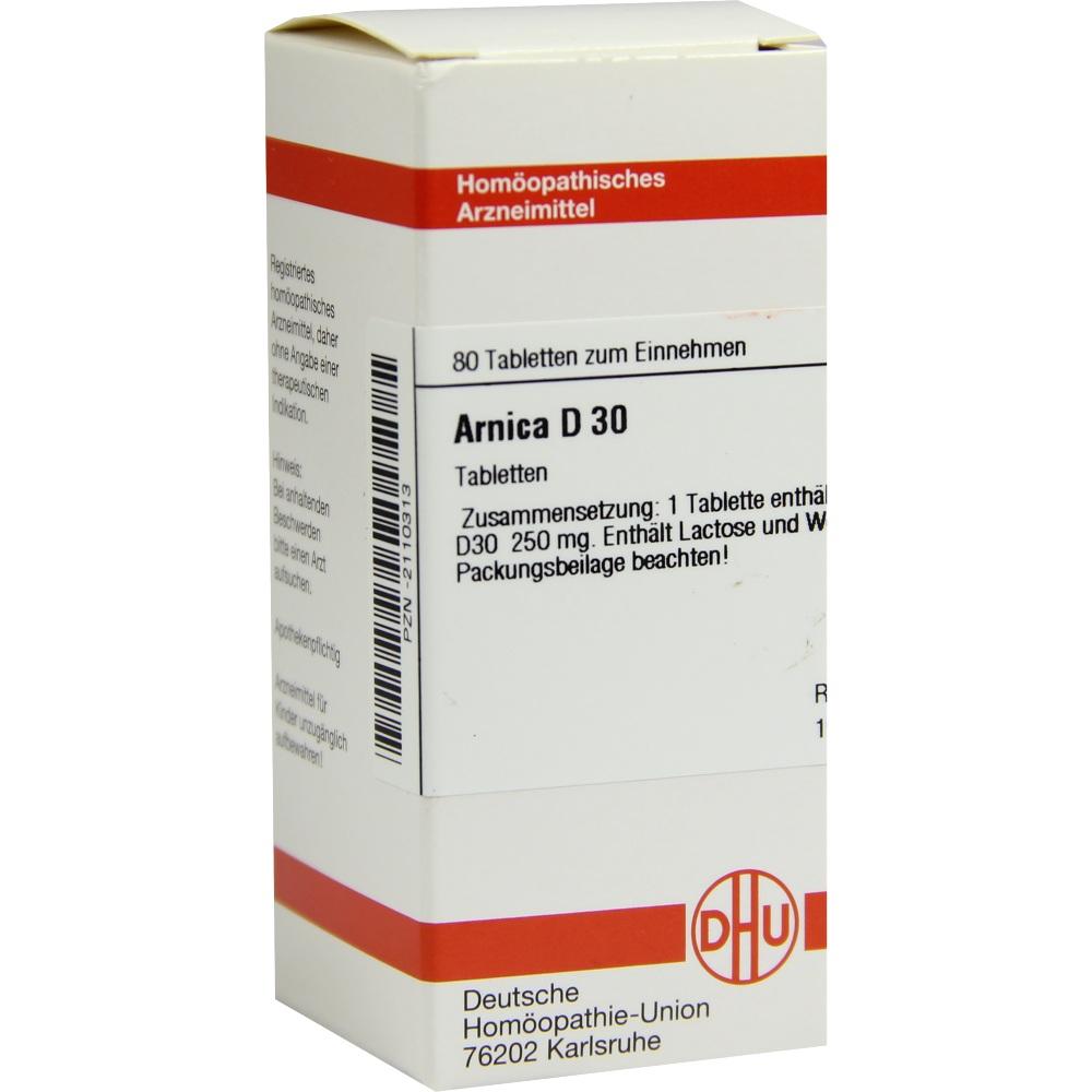 ARNICA D 30 Tabletten 80 St Tabletten