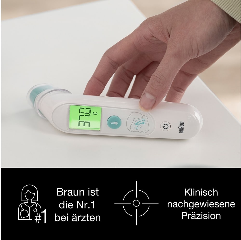 BRAUN TempleSwipe Stirn Thermometer 1 St