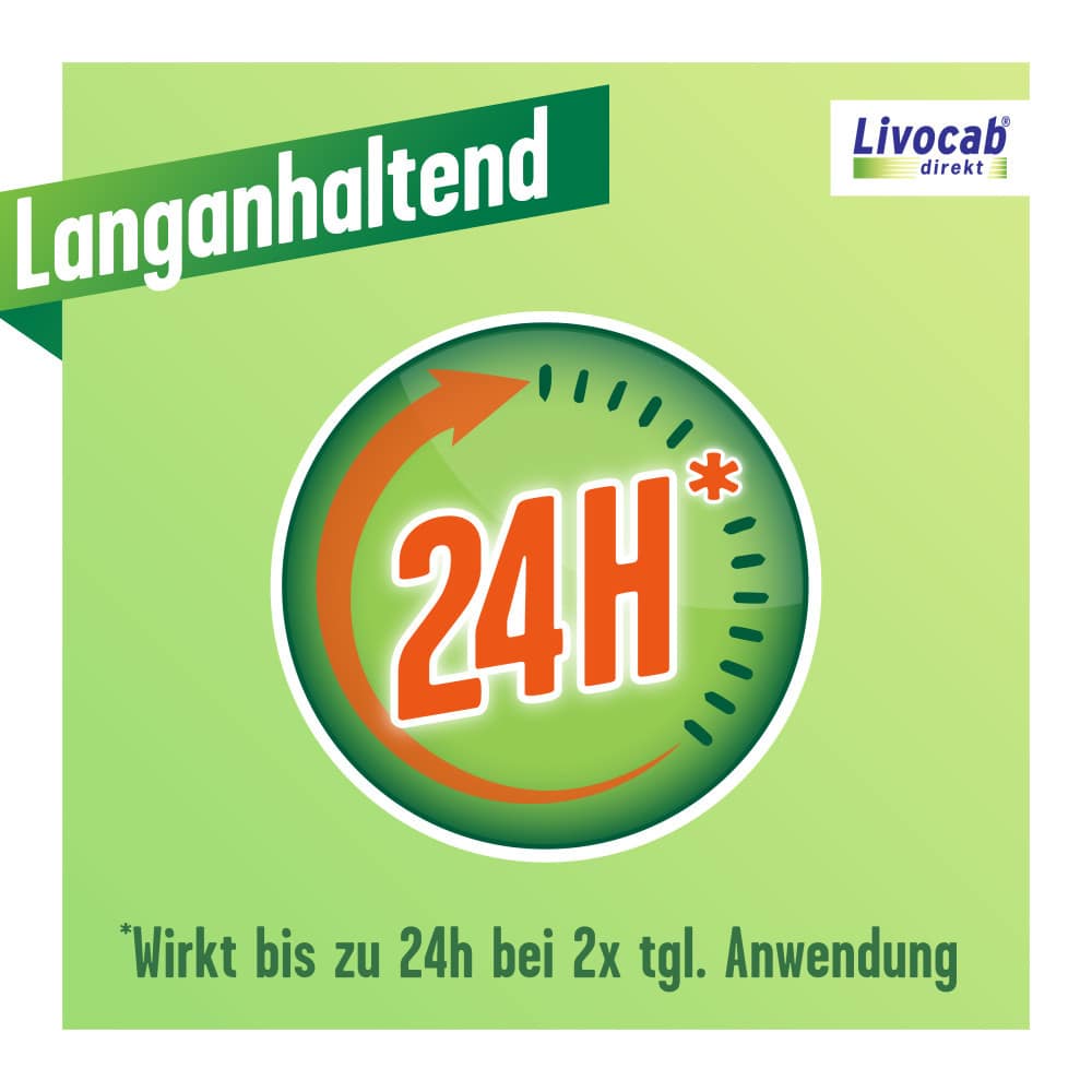 Livocab direkt Augentropfen bei Heuschnupfen und anderen Allergien
